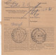 Paketkarte 1948: Bürstenindustrie Fellbach Nach Haar, Nachnahme - Storia Postale