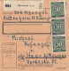 Paketkarte: Hüttenheim Nach Haar Bei München - Storia Postale