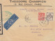 Frankreich: 1945: Paris Als Luftpost Nach Stockholm, Geprüft -signiert - Autres & Non Classés
