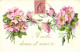 Delcampe - DESTOCKAGE Avant Fermeture Boutique T BON LOT 100 CPA FANTAISIE  GAUFREE  (toutes Scannées ) - 100 - 499 Postcards