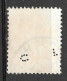 745	N°	94	Perforé	-	Cl 188	-	CREDIT LYONNAIS - Used Stamps