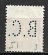 769	N°	137	Perforé	-	BC 51	-	BOUCHET Et Cie - Used Stamps