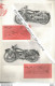 PZ / Feuillet Ancien Original 1952 SALON Stand 88 MOTO Motocyclette FOLLIS D'ORIGINE - Publicités