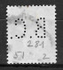 774	N°	281	Perforé	-	BC 51	-	BOUCHET Et Cie - Used Stamps