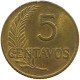 PERU 5 CENTAVOS 1962 #t030 0171 - Perú