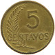 PERU 5 CENTAVOS 1945 #t030 0173 - Perú