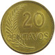 PERU 20 CENTAVOS 1943 UNC #t030 0117 - Pérou