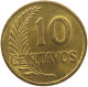 PERU 10 CENTAVOS 1949 UNC #t030 0131 - Peru