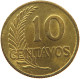 PERU 10 CENTAVOS 1949 UNC #t030 0131 - Perú