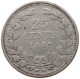 NETHERLANDS 25 CENTS 1903 Wilhelmina 1890-194 #t030 0565 - 25 Centavos
