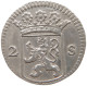 NETHERLANDS 2 STUIVERS 1723 HOLLAND #t030 0555 - …-1795 : Période Ancienne