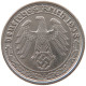 GERMANY 50 REICHSPFENNIG 1938 A #t030 0429 - 50 Reichspfennig