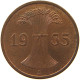 GERMANY 1 REICHSPFENNIG 1935 A #t030 0341 - 1 Reichspfennig
