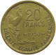 FRANCE 20 FRANCS 1950 B Georges Guiraud, 4 Faucilles (4 Plumes) #t030 0491 - 20 Francs