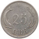 DENMARK 25 ÖRE 1905 #t031 0143 - Dänemark