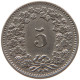 SWITZERLAND 5 RAPPEN 1898 #t031 0147 - 5 Centimes / Rappen