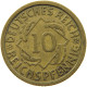 WEIMARER REPUBLIK 10 REICHSPFENNIG 1933 A #t029 0327 - 10 Renten- & 10 Reichspfennig