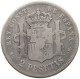 SPAIN 2 PESETAS 1882 Alfonso XII. (1874–1885) #t030 0383 - Primeras Acuñaciones