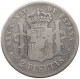 SPAIN 2 PESETAS 1882 Alfonso XII. (1874–1885) #t030 0383 - Eerste Muntslagen