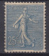 TIMBRE FRANCE SEMEUSE LIGNEE N° 132 NEUVE * GOMME AVEC CHARNIERE - COTE 80 € - 1903-60 Sower - Ligned