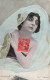 FANTAISIES - Une Femme Avec Une Voile - Colorisé - Carte Postale Ancienne - Donne