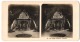 Stereo-Fotografie Unbekannter Fotograf, Ansicht Ettal, Die Cascaden Des Schloss Linderhof  - Fotos Estereoscópicas