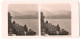 Stereo-Fotografie NPG, Berlin, Ansicht Thunersee, Teilansicht Der Ortschaft Mit Blick Auf Die Blümlisalp  - Stereoscopic