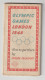 Olympic Games London 1948 - How To Get There By London Transport. Folded Map W/transport Informations. Postal  - Zomer 1948: Londen