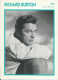 AUTRES COLLECTIONS CINEMA FILMOGRAPHIE PHOTO FICHE RICHARD BURTON ETATS-UNIS 1960 - Fotos