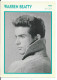 AUTRES COLLECTIONS CINEMA FILMOGRAPHIE PHOTO FICHE WARREN BEATTY  ETATS-UNIS 1960 - Photos