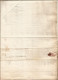 N°1912 ANCIENNE LETTRE DE BRIQUEMAULT A SEDAN AU DUC DE BOUILLON AVEC CACHET DE CIRE ET RUBAN DATE 1642 - Documentos Históricos