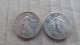 Delcampe - 6 PIECES DE 0.5 F ARGENT 1913/1914/1917/1918 - 50 Centimes