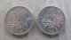 2 PIECES DE 5 F ARGENT 1961/1962 - 5 Francs