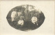 CARTE PHOTO NON IDENTIFIEE GROUPE D'OFFICIERS POSANT - To Identify