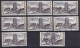 1968 Lissewege Assesse Brussel Bruxelles Liège Dour Limerlé Butgenbach - Used Stamps