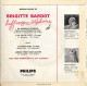 EP 45 RPM (7") Brigitte Bardot   "  Ça Pourrait Changer  " - Sonstige - Franz. Chansons