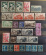 FRANCE LOT 28 TIMBRES PERFORE PERFORÉS PERFIN POSTE AÉRIENNE - Used Stamps