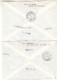 Vatican - 3 Lettres Exprès De 1982 - Oblit Poste Vaticane - Exp Vers Kirchheim - Cachet De Mindelheim - - Storia Postale