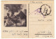 Israël - Carte Postale Avec Cachet Violet - - Brieven En Documenten