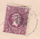 GREECE 1891-96 Small Hermes Head 25 L Lilac Athens Issue Perforated Vl. 113  On Cover To Constantinopel - Lettres & Documents