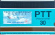 Turkıye Phonecards-THY DC-9 30 Units PTT Unused - Collections