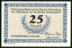 Notgeld Hohenwestedt 1921, 25 Pfennig, Arbeiter Mit Spaten  - Lokale Ausgaben