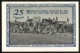 Notgeld Hohenwestedt 1921, 25 Pfennig, Arbeiter Mit Spaten  - Lokale Ausgaben
