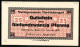 Notgeld Marktschorgast 1921, 25 Pfennig, Text Und Wappen  - [11] Emissions Locales