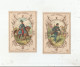 2 CHROMOS AVEC MILITAIRES FRANCAIS (CHASSEURS A PIED) ET (CHASSEURS A CHEVAL) - Other & Unclassified