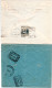 Spanien 1938/39, 4 Zensur Briefe N. Südamerika M. Versch. Frankaturen. 1x Reko - Lettres & Documents