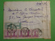 DN10 EGYPTE BELLE   LETTRE  CENSUREE  RARE 1928 HELIOPOLIS A RABAT MAROC  REDISTR. +TAXES++ AFF.  INTERESSANT++ - Brieven En Documenten