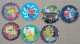 POG 025, Lot De 7 Pogs  BN BNTroc's - Other & Unclassified