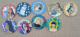 POG 011, Lot De 9 Pogs Avimage Pacahontas Diney - Sonstige & Ohne Zuordnung