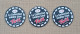 POG 012, Lot De 3 Pogs Twix La Collection Inédite Ciné - Altri & Non Classificati